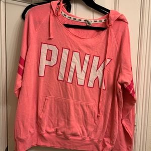 Pink hoodie